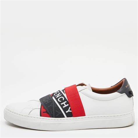 givenchy 4g webbing sneakers in leather|Givenchy city men's sneakers.